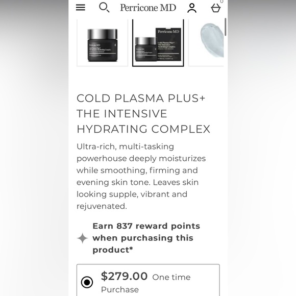 Perricone MD Cold plasma + intensive hydrating complex 4 oz - Picture 3 of 4